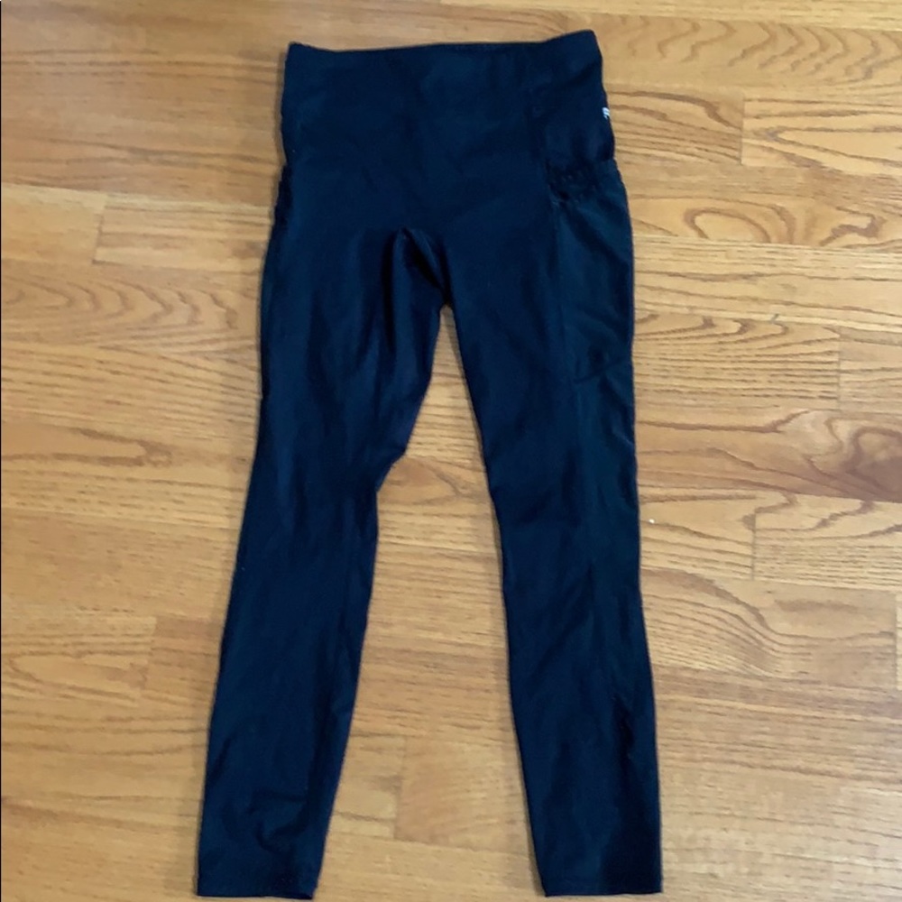 Black Fabletics leggings size extra small